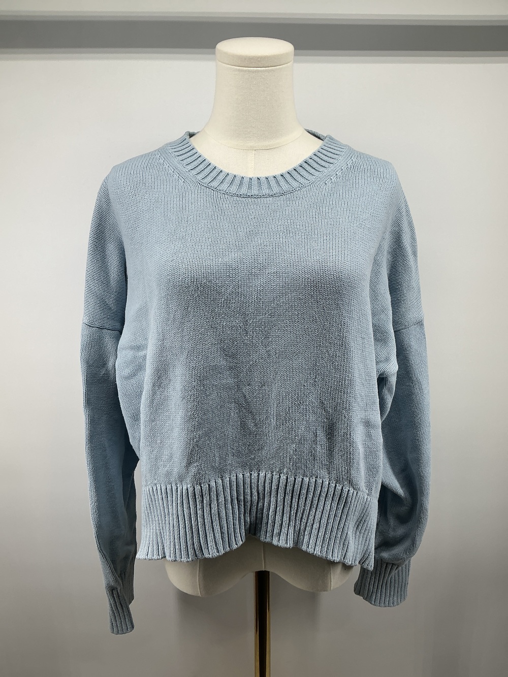 100% Organic Cotton Boyfriend Crew Sweater